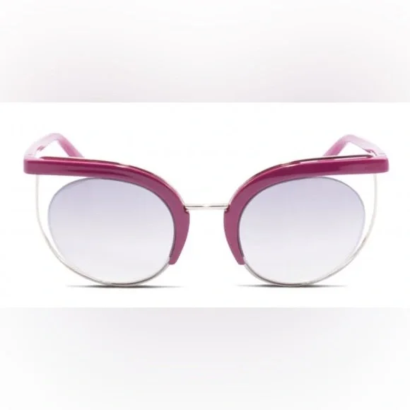 Ferrgamo Pink Cat Eye Sunglasses SF909S Funky Retro Designer